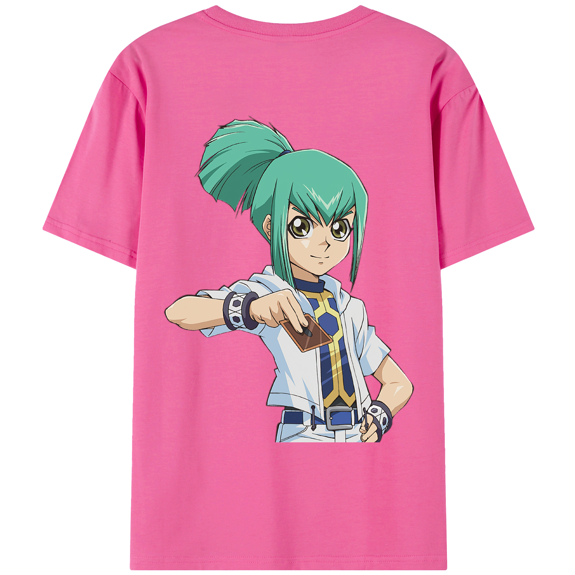 （画像用） 遊☆戯☆王 Yu-Gi-Oh! レディース半袖Tシャツ(バックプリント)